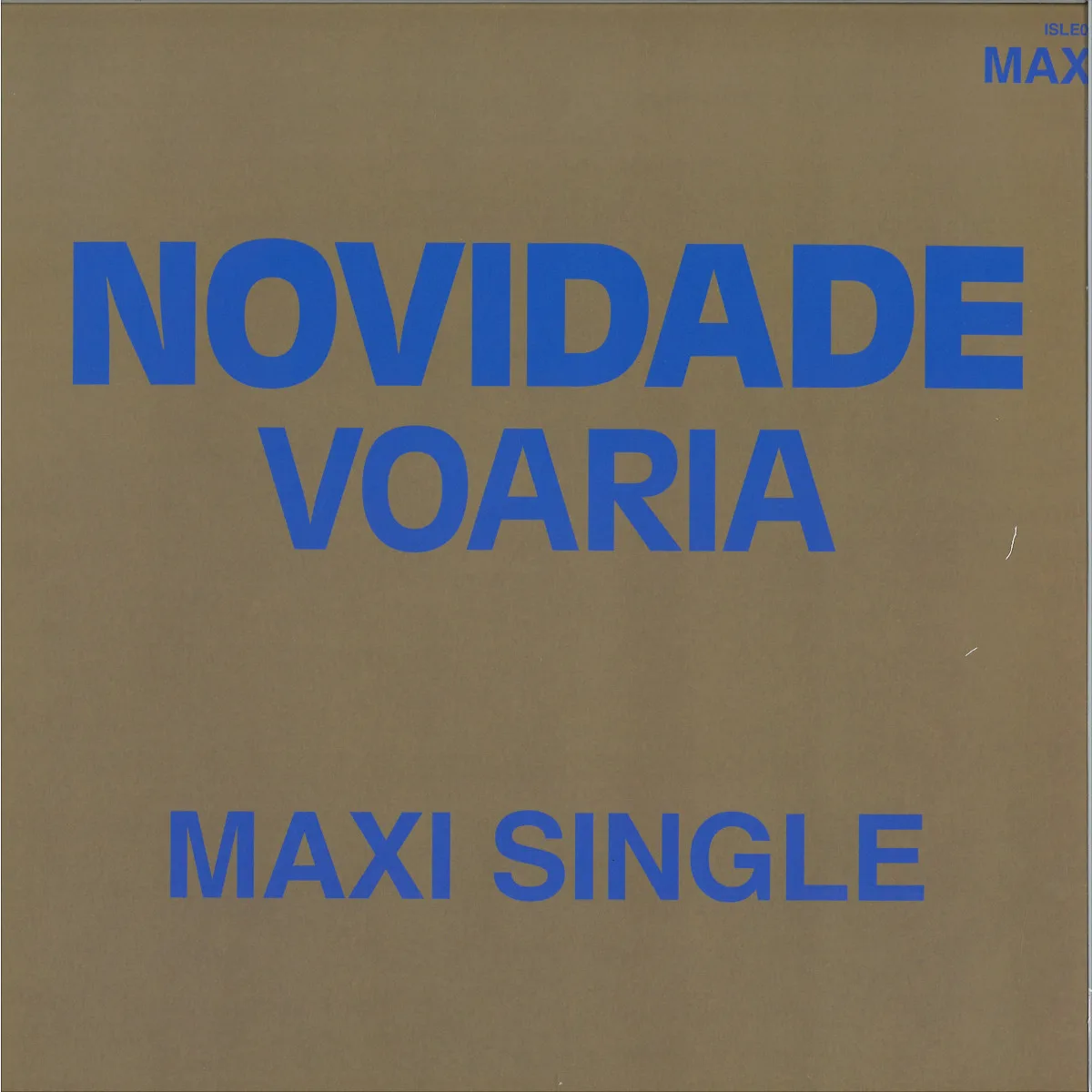 Лицевая сторона обложки — Novidade — VOARIA EP