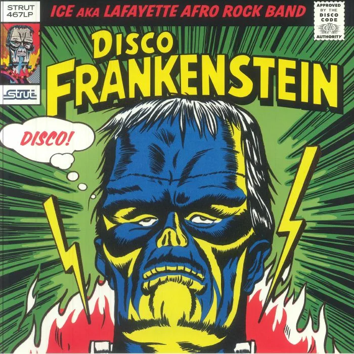 Front cover — ICE aka LAFAYETTE AFRO ROCK BAND — Disco Frankenstein (reissue)