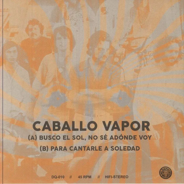 Обратная сторона обложки — CABALLO VAPOR — Busco El Sol No Se A Donde Voy