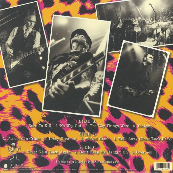 Back cover — SOCIAL DISTORTION — Born To Kill