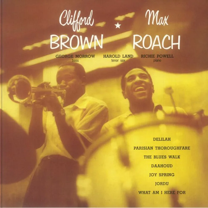 Лицевая сторона обложки — Clifford BROWN / MAX ROACH — Clifford Brown & Max Roach (reissue)
