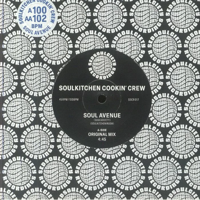 Front cover — SOULKITCHEN COOKIN' CREW — Soul Avenue