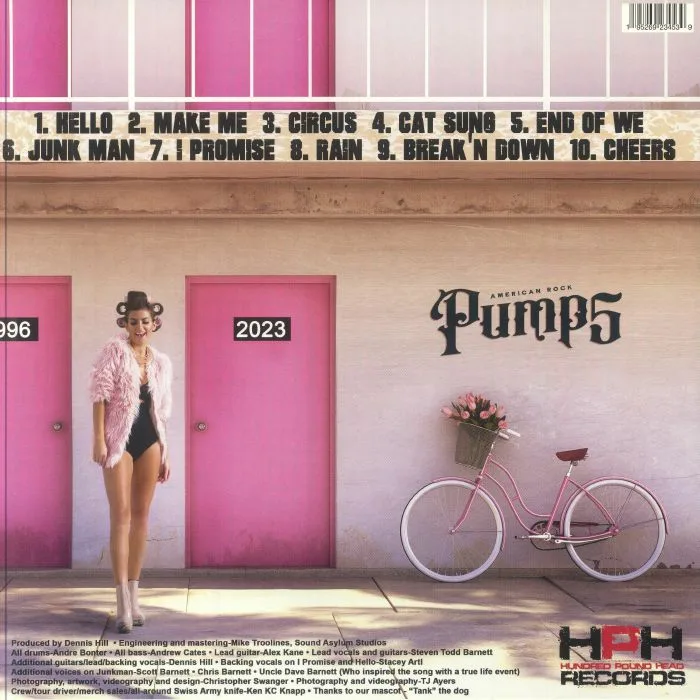 Обратная сторона обложки — PUMP5 — Paradise Place