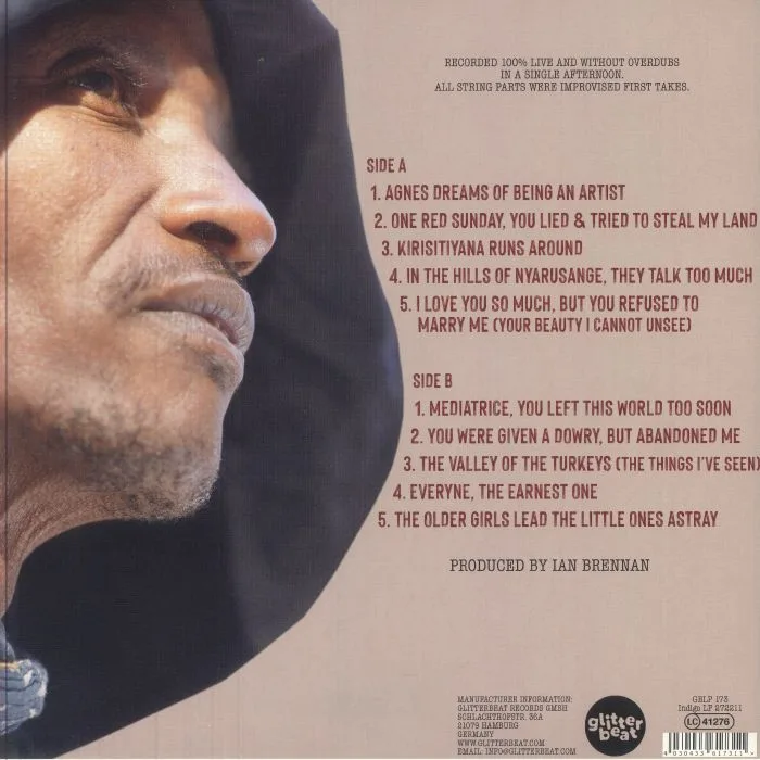Back cover — The GOOD ONES — Rwanda Sings With Strings
