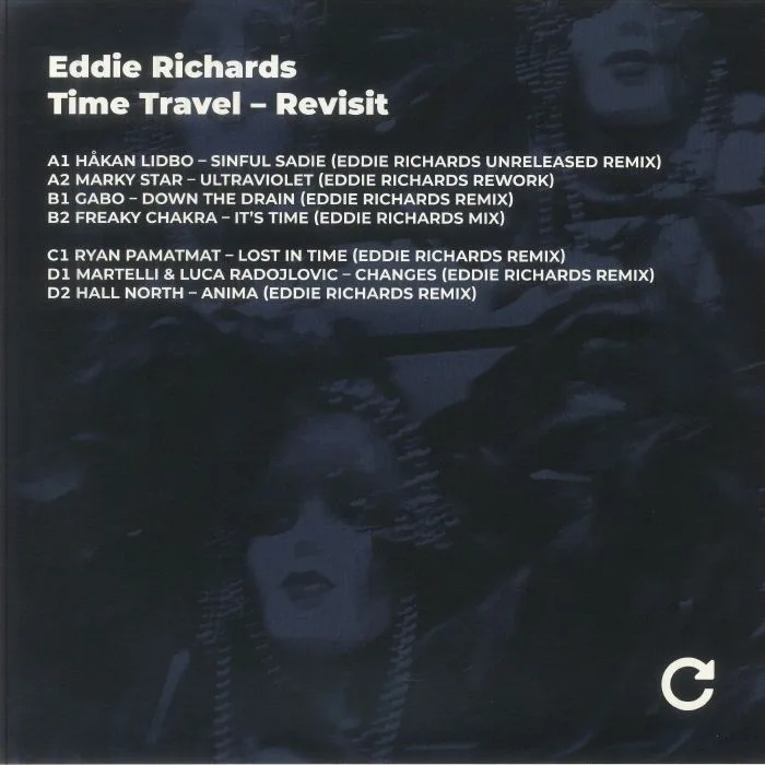 Back cover — Eddie RICHARDS / VARIOUS — Time Travel: Revisit