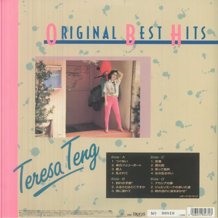Обратная сторона обложки — Teresa TENG — Original Best Hits