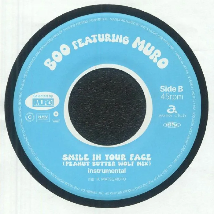 BOO / MURO — Smile In Your Face (Peanut Butter Wolf Mix)