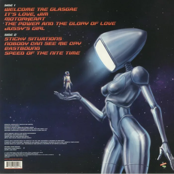 Back cover — The DARKNESS — Motorheart