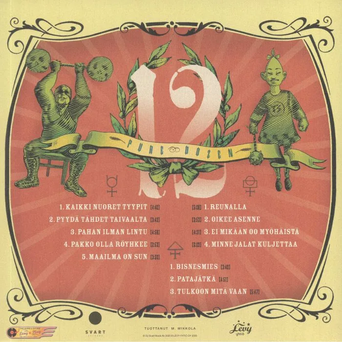 Back cover — TEHOSEKOITIN — Rock & Roll Monster Movie Show (reissue)