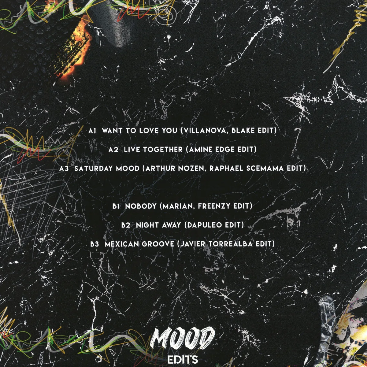 Обратная сторона обложки — Various — Mood Edits Vol. 4