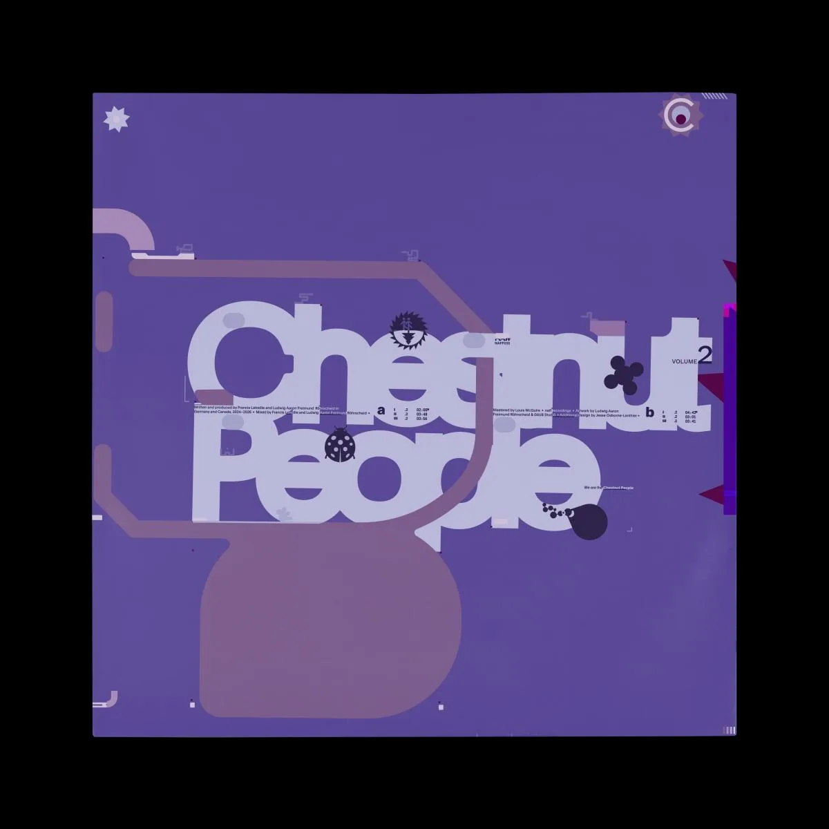 Обратная сторона обложки — Chestnut People,Ludwig A.f.,Priori — Chestnut People Volume 2