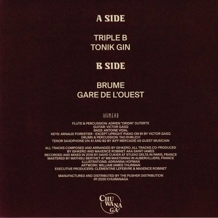 Back cover — ISHKERO — Brume