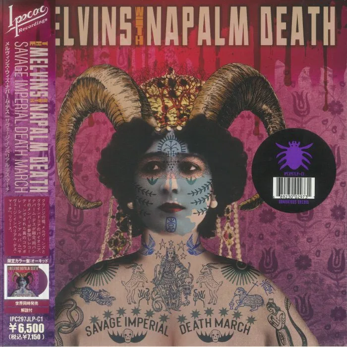 MELVINS with NAPALM DEATH — Savage Imperial Death March