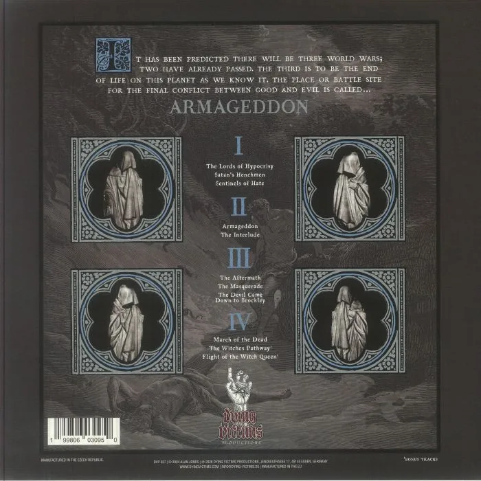 Back cover — PAGAN ALTAR — Lords Of Hypocrisy