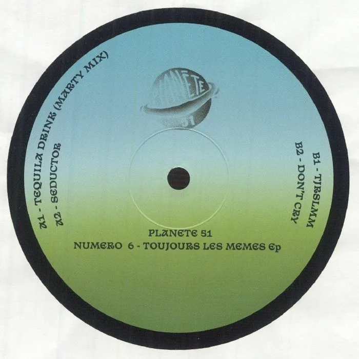 Front cover — NUMERO 6 — Toujours Les Memes EP