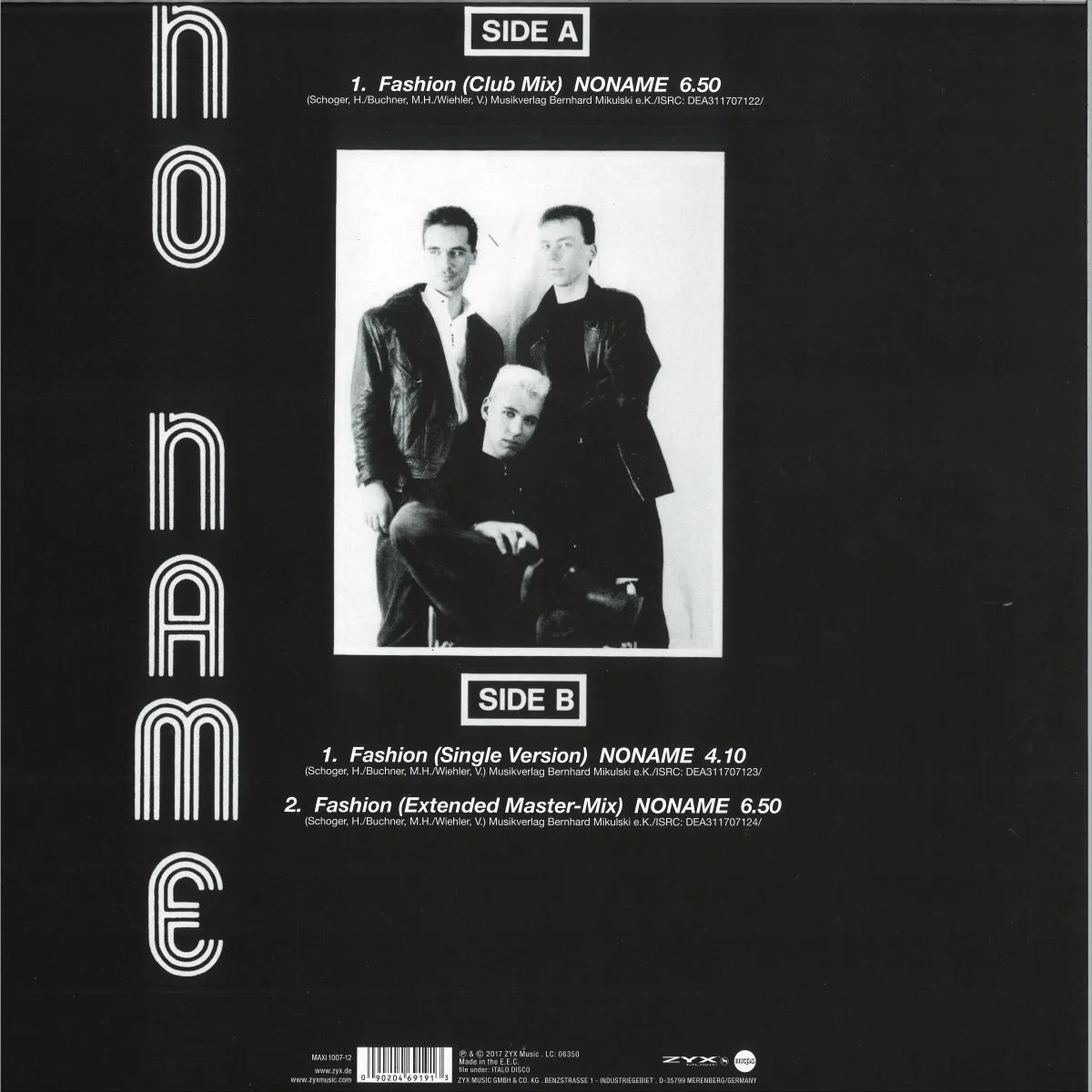 Обратная сторона обложки — NONAME — Fashion