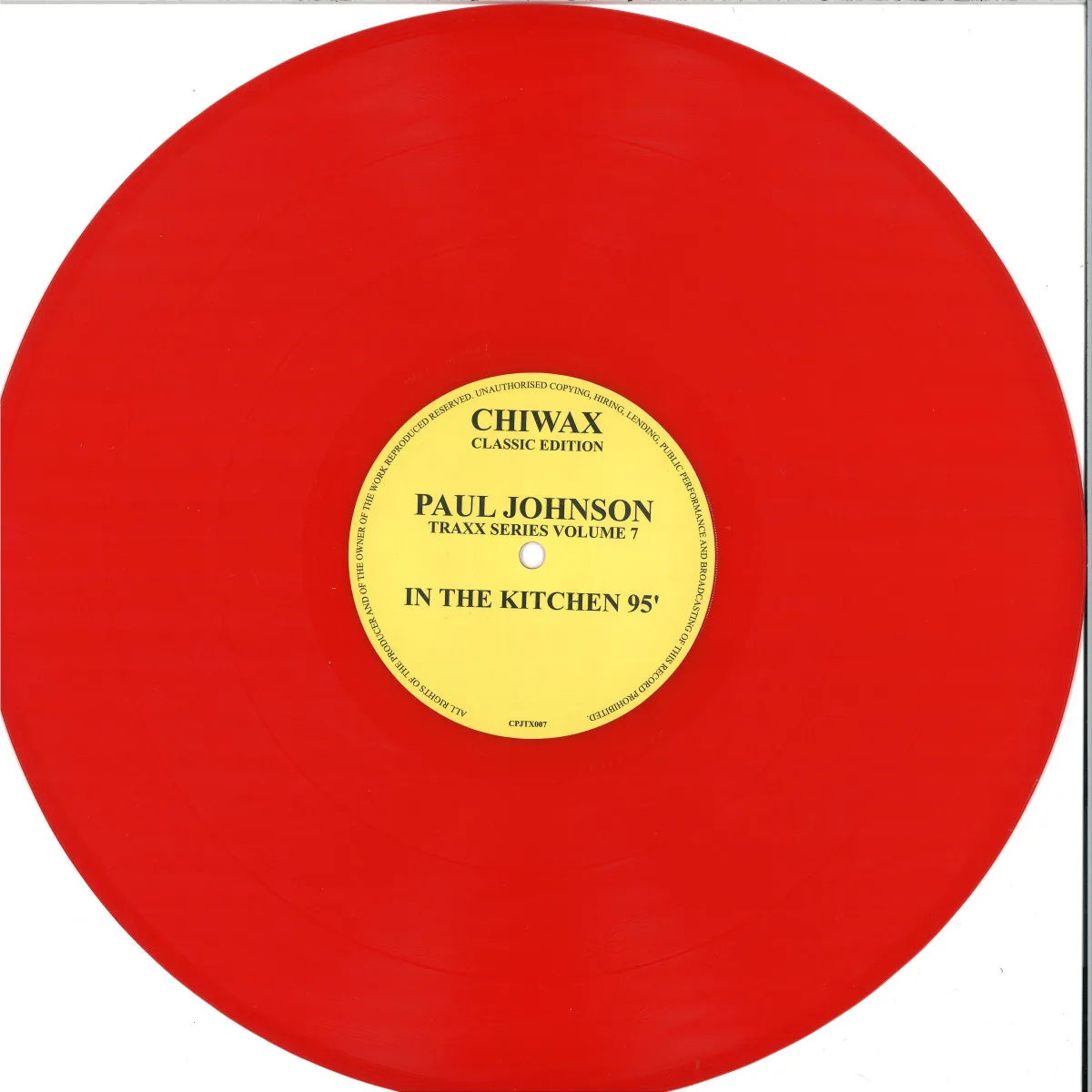 Paul Johnson — In The Kitchen 95'