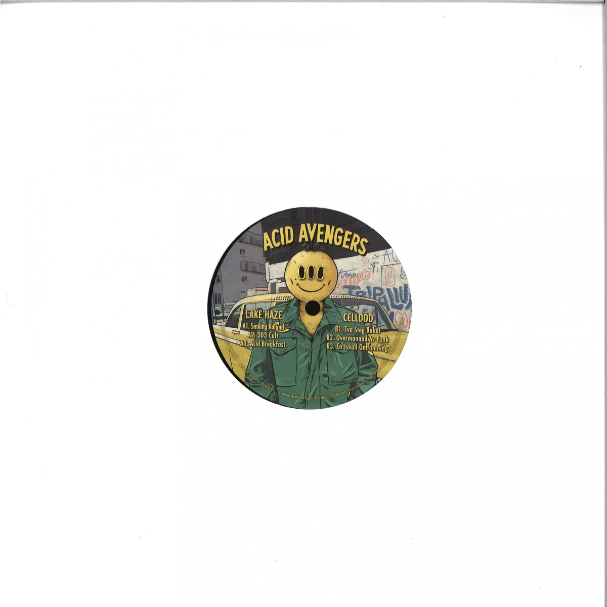 Back cover — Lake Haze/Celldöd — Acid Avengers 016
