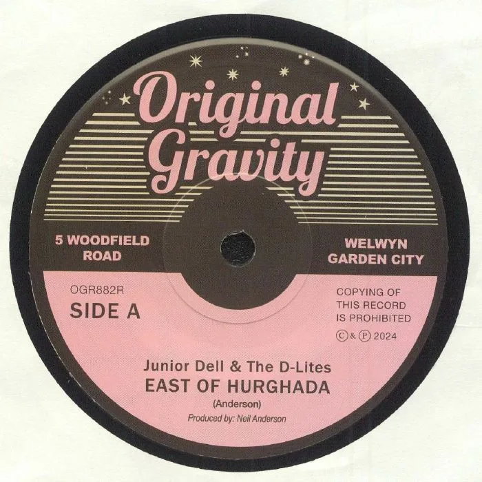 Junior DELL & THE D LITES / WOODFIELD RD ALLSTARS — East Of Hurghada (reissue)