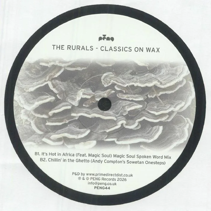 Обратная сторона обложки — The RURALS — Classics On Wax