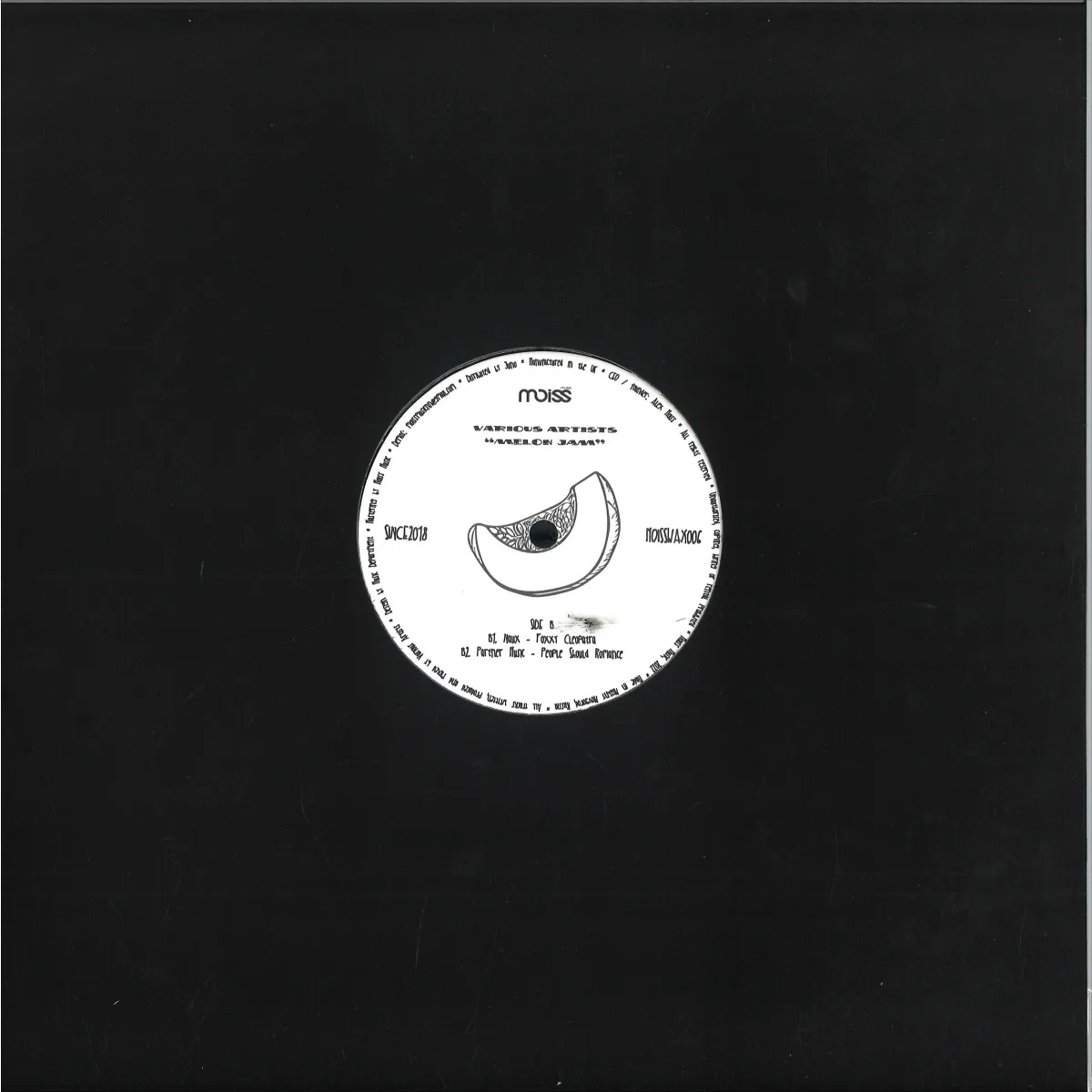 Обратная сторона обложки — Various — Melon Jam