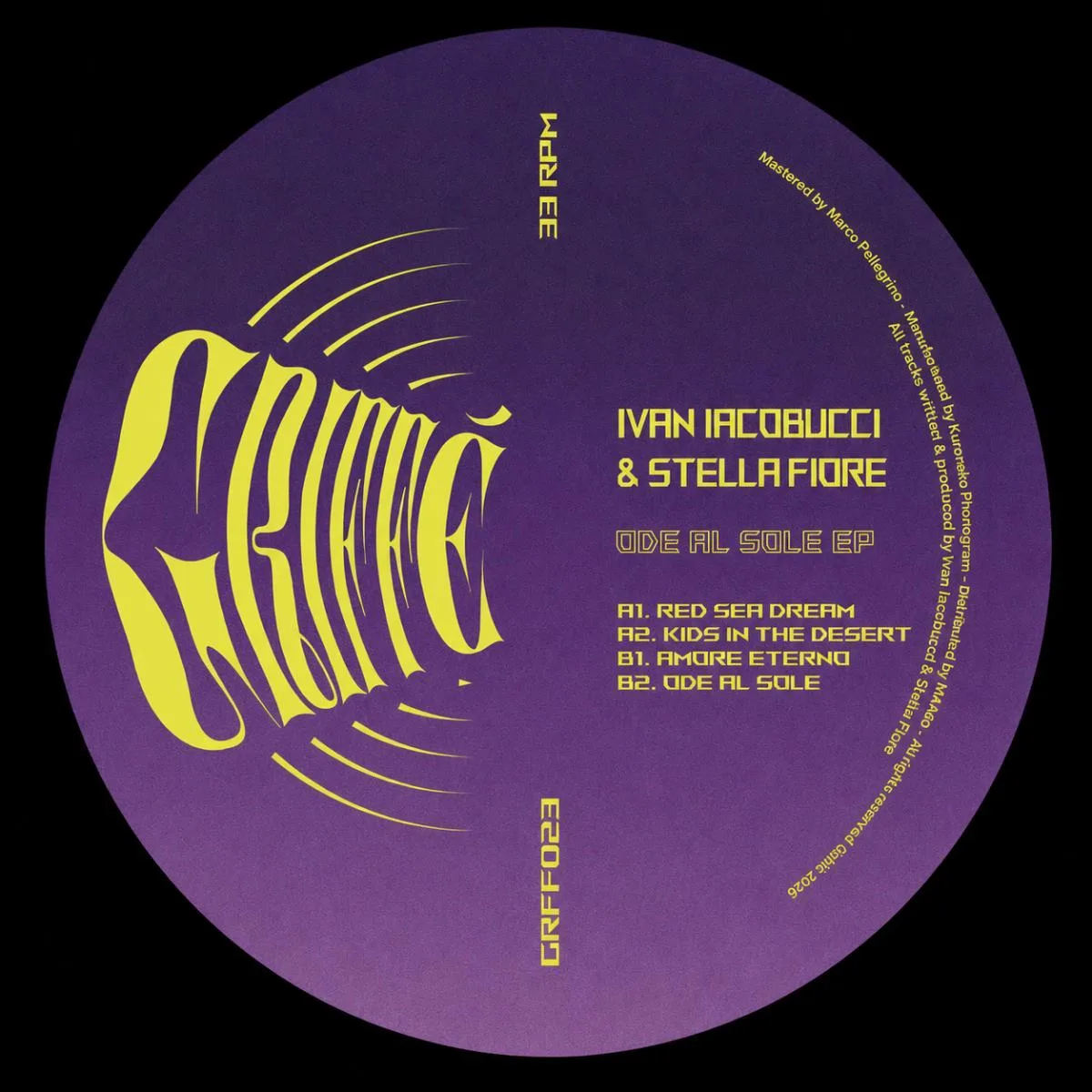 Ivan Iacobucci / Stella Fiore — Ode al Sole EP