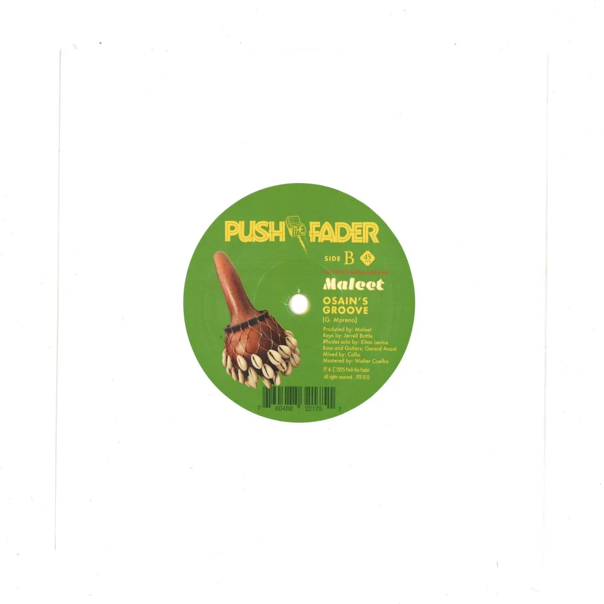 Обратная сторона обложки — Maleet — Caridad (7")