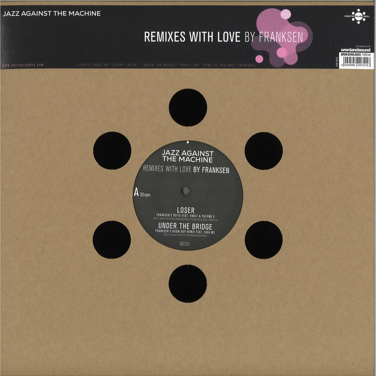 Jazz Against The Machine — Remixes With Love (by Franksen)