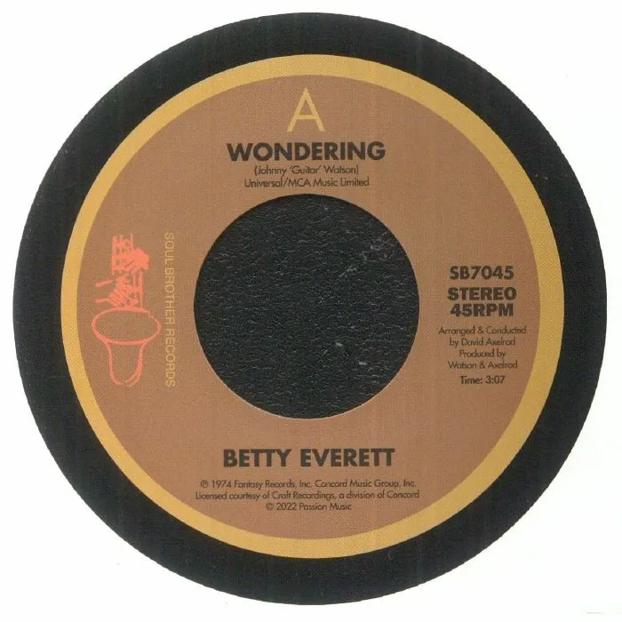 Betty EVERETT — Wondering