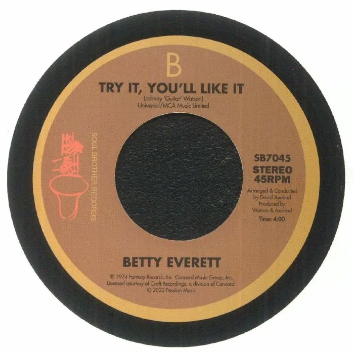 Back cover — Betty EVERETT — Wondering