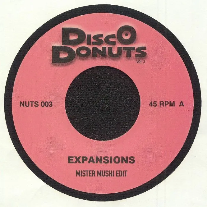 Front cover — MISTER MUSHI — Disco Donuts Vol 3