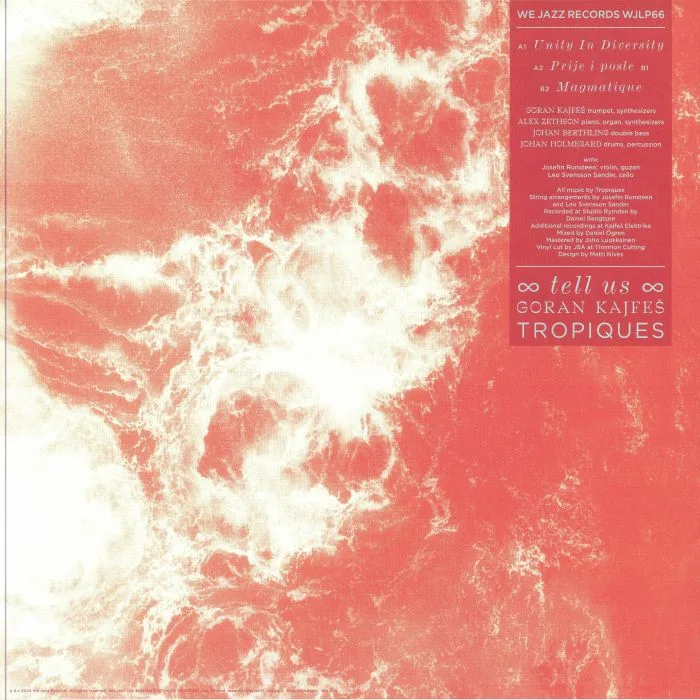 Обратная сторона обложки — GORAN KAJFES TROPIQUES — Tell Us