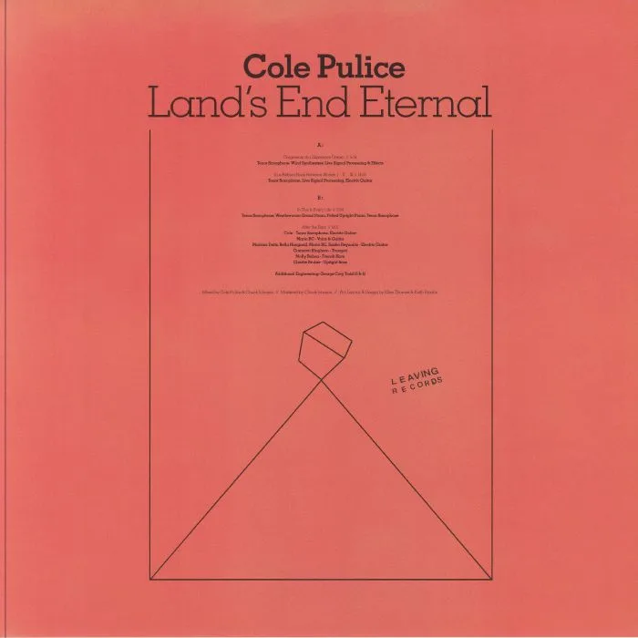 Обратная сторона обложки — Cole PULICE — Land's End Eternal