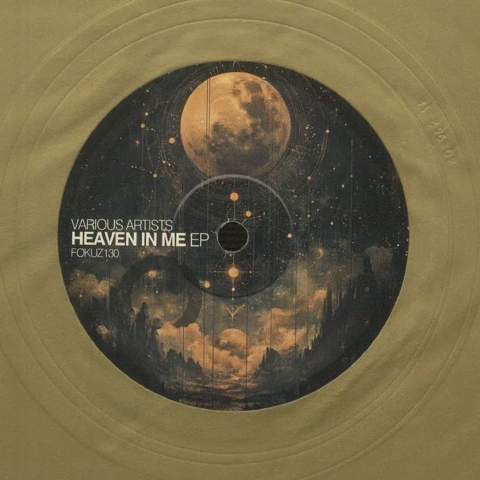 Front cover — ALPHA RHYTHM / OUTER BASS / ARCHANGEL / LUCIANO / JOAKUIM / MINOS / LINX — Heaven In Me EP