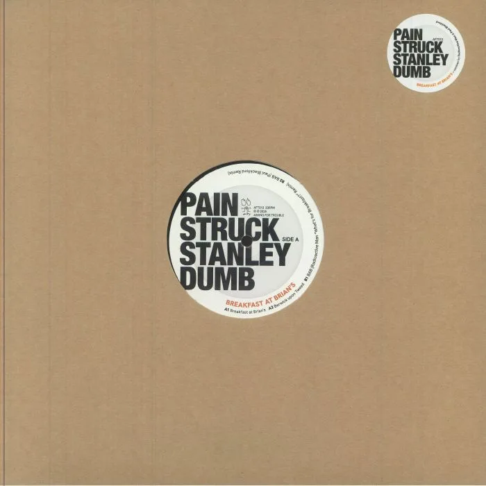 Front cover — PAIN STRUCK STANLEY DUMB — Breakfast At Brian's