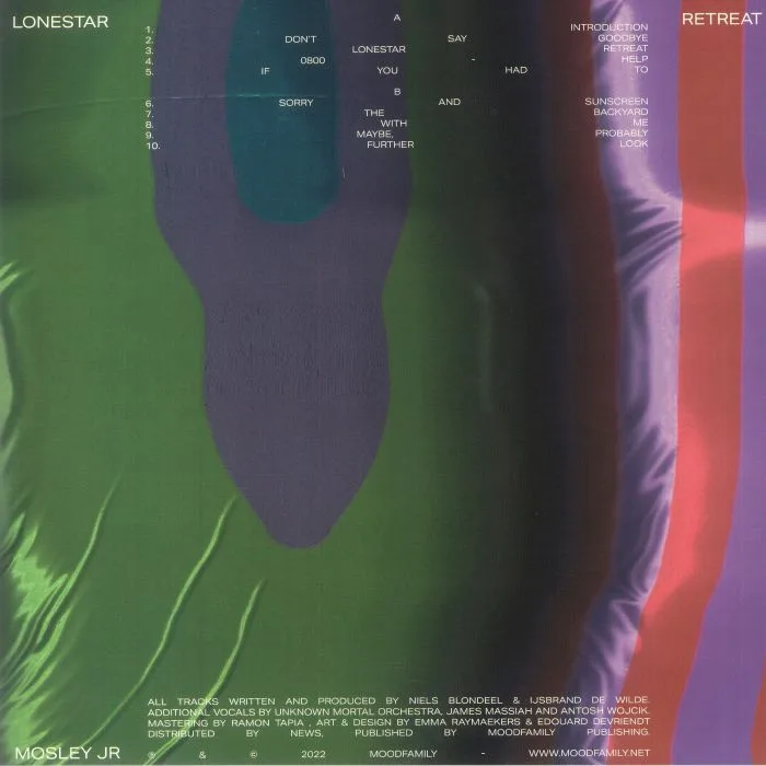Back cover — MOSLEY JR — Lonestar Retreat
