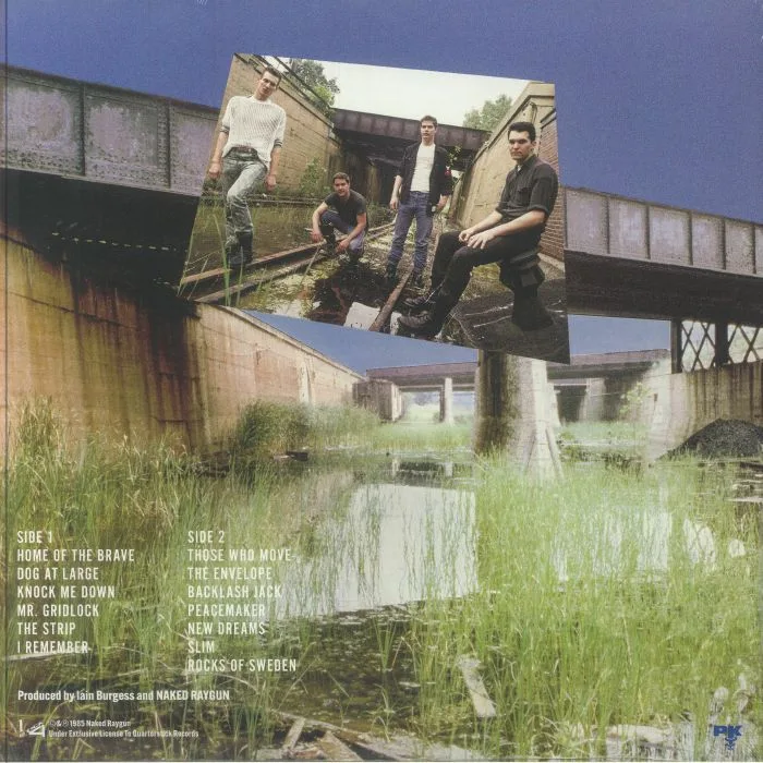 Back cover — NAKED RAYGUN — All Rise (remastered)