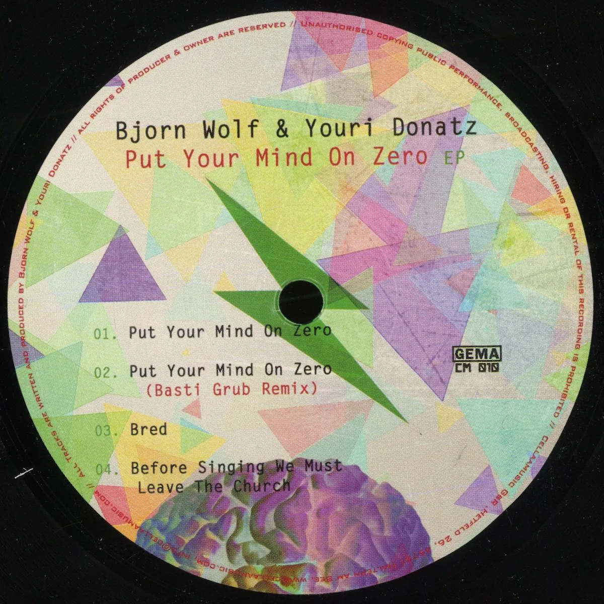 Bjorn Wolf & Youri Donatz — Put Your Mind On Zero Ep (incl. Basti Grub Remix)
