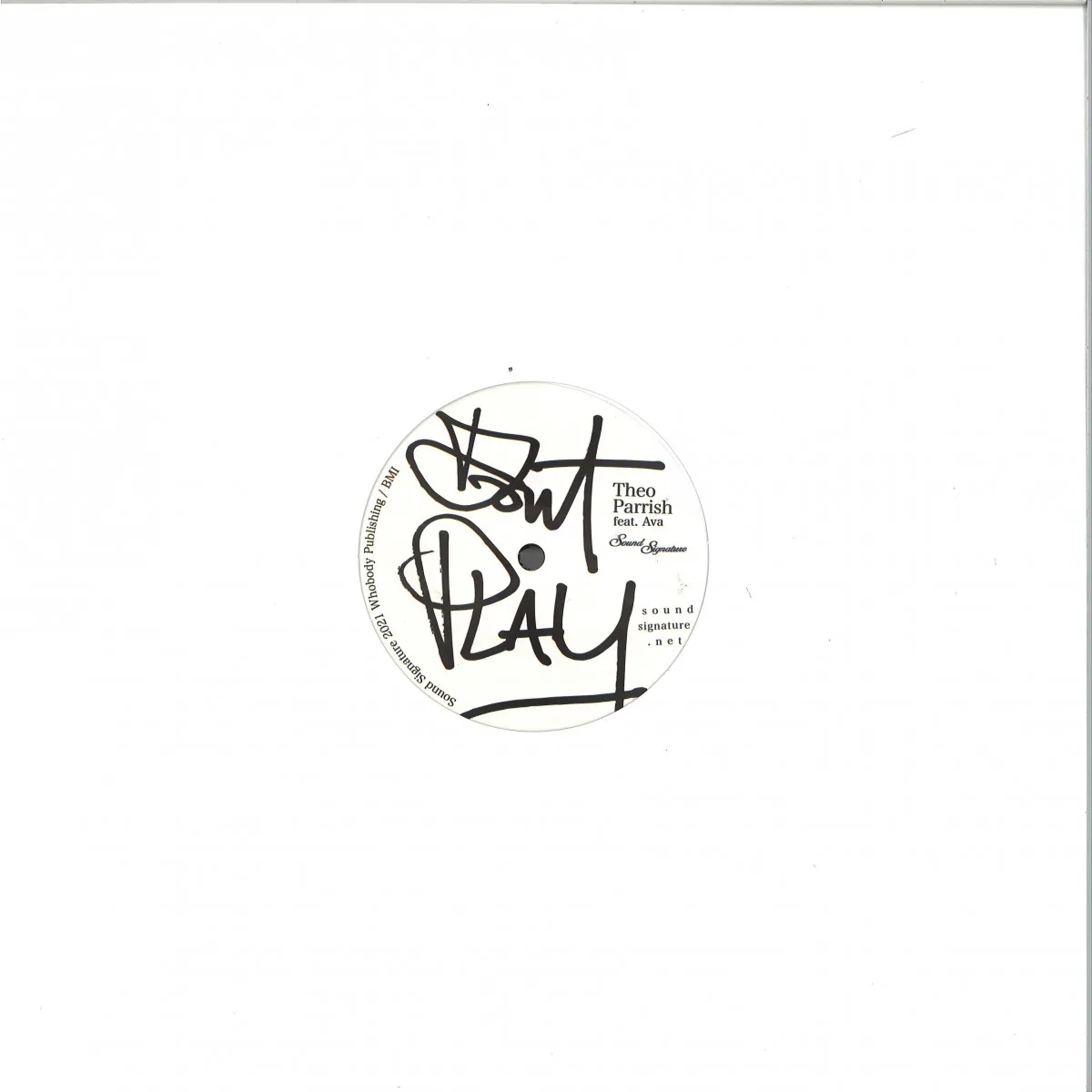 Back cover — Theo Parrish — In Motion
