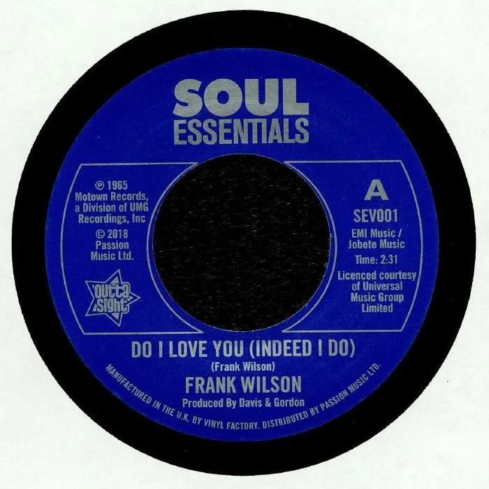 Front cover — Frank WILSON — Do I Love You (Indeed I Do)