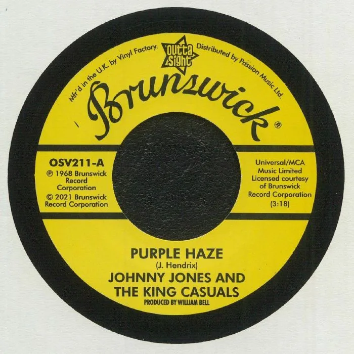 Johnny JONES & THE KING CASUALS / GENE CHANDLER — Purple Haze