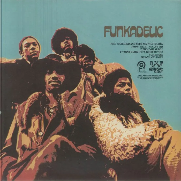 Back cover — FUNKADELIC — Free Your Mind & Your Ass Will Follow