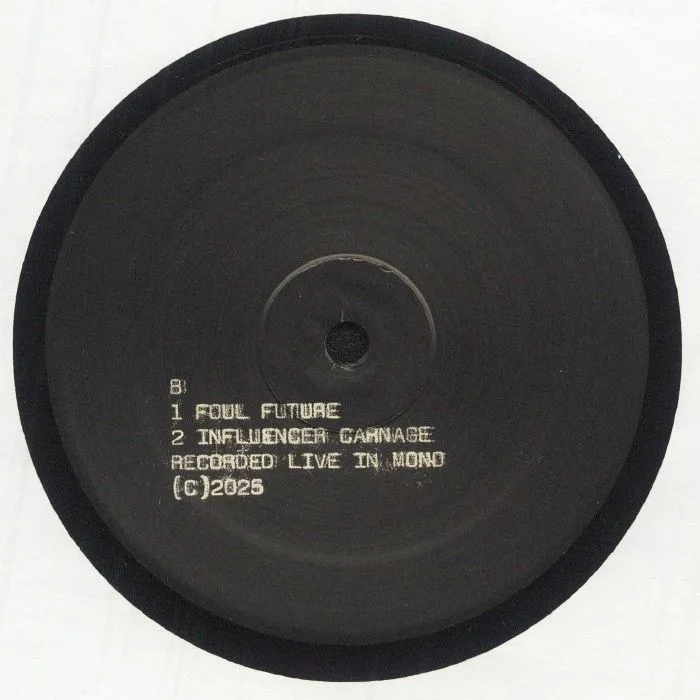 Обратная сторона обложки — DJ LILY — Anti Humanist Transmission (mono)