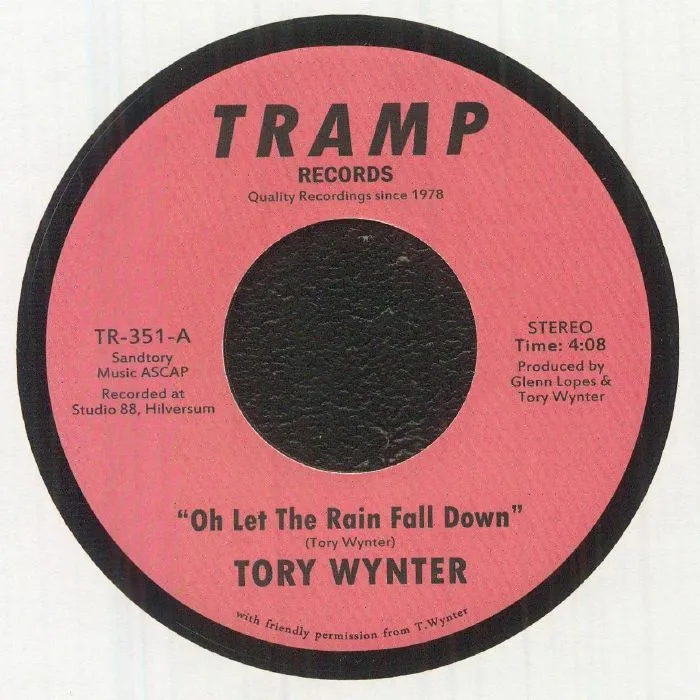 Лицевая сторона обложки — Tory WYNTER — Oh Let The Rain Fall Down