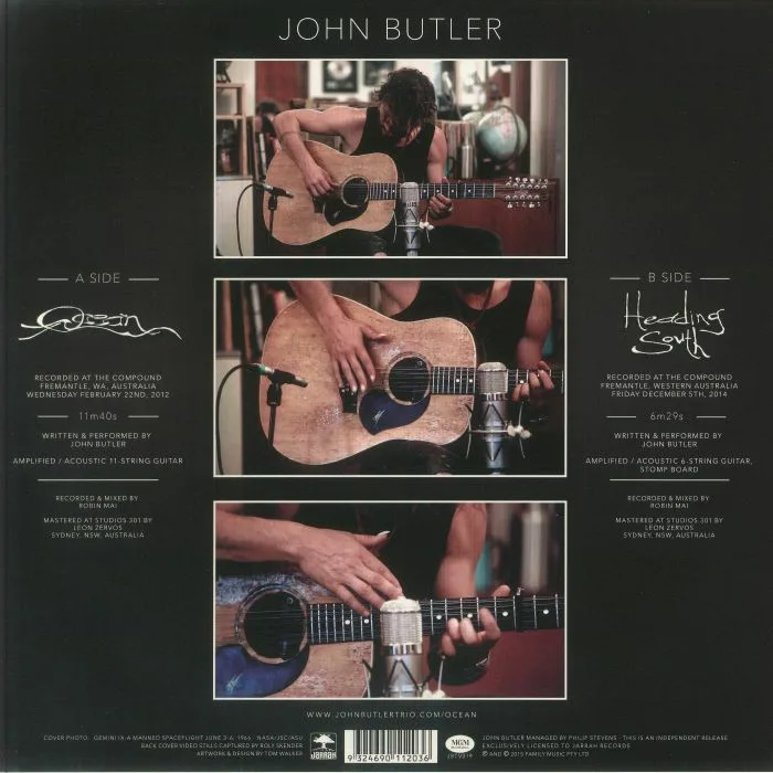 Обратная сторона обложки — John BUTLER — Ocean (B-STOCK)