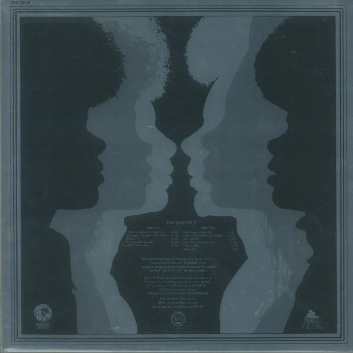 Обратная сторона обложки — The SYLVERS — The Sylvers II (reissue)