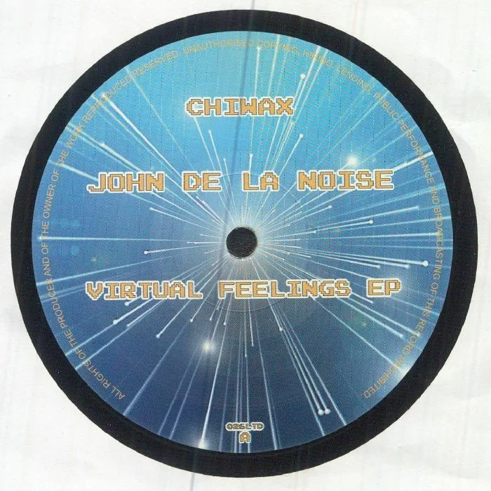 Лицевая сторона обложки — John DE LA NOISE — Virtual Feelings EP