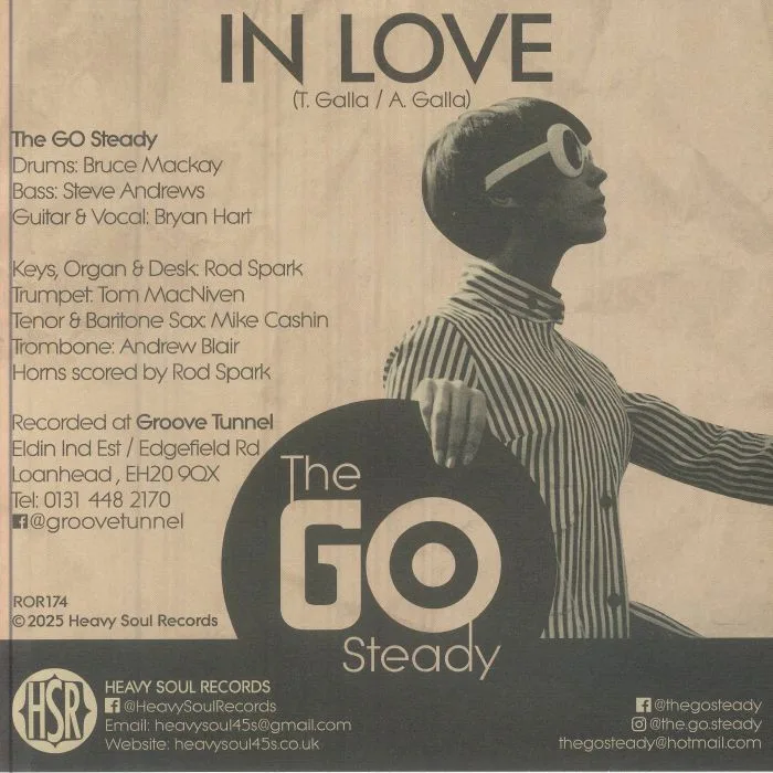 Back cover — The GO STEADY — In Love