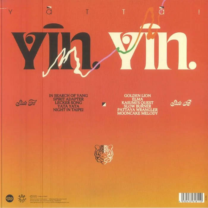 Обратная сторона обложки — YIN YIN — Yatta!