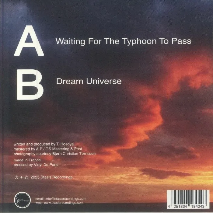 Back cover — Tomi Chair — Waiting For The Typhoon To Pass 7"